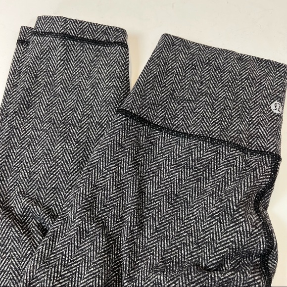 lululemon athletica Pants - Lululemon High Times herringbone leggings